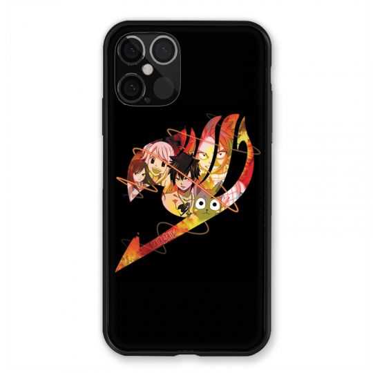 Coque Pour Iphone 12 / 12 Pro Manga FAiry Tail Logo Noir