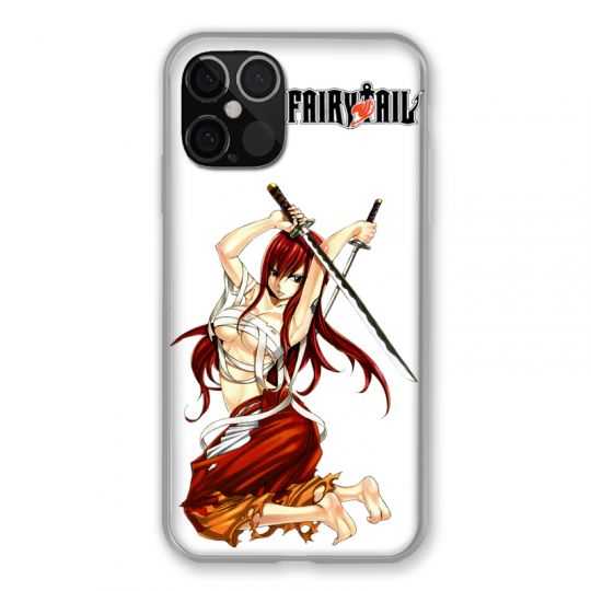 Coque Pour Iphone 12 / 12 Pro Manga FAiry Tail Erza