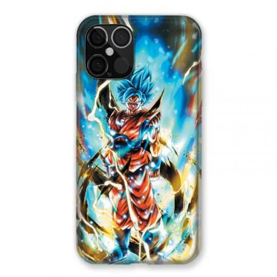 Coque Pour Iphone 12 / 12 Pro Manga Dragon Ball Sangoku Blanc
