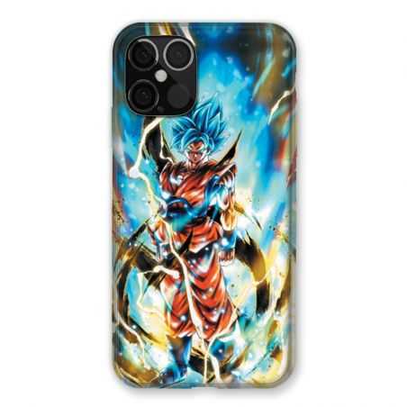 Coque Pour Iphone 12 / 12 Pro Manga Dragon Ball Sangoku Blanc