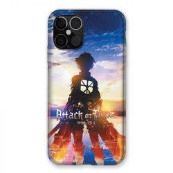 Coque Pour Iphone 12 / 12 Pro Manga Attaque Titans Soleil