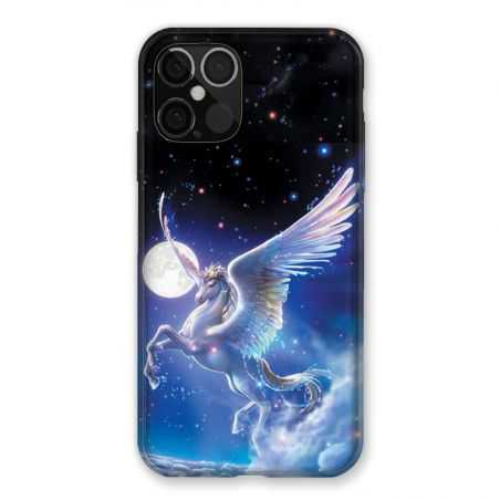 Coque Pour Iphone 12 / 12 Pro Licorne Céleste
