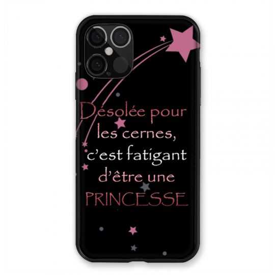 Coque Pour Iphone 12 / 12 Pro Humour Princesse