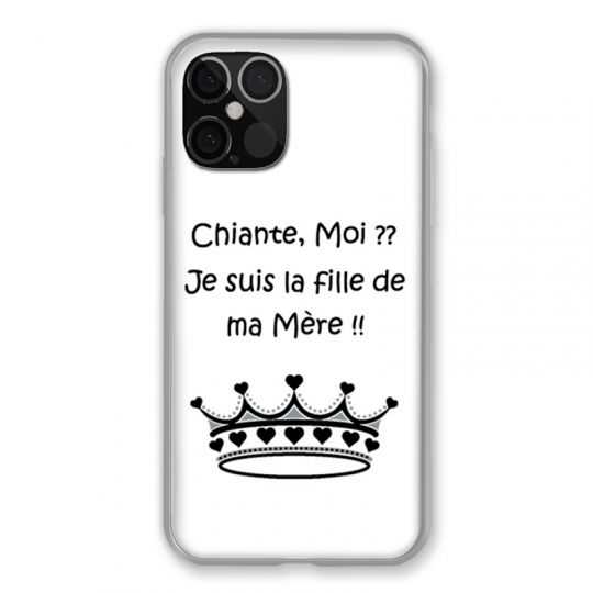 Coque Pour Iphone 12 / 12 Pro Humour Moi Chiante