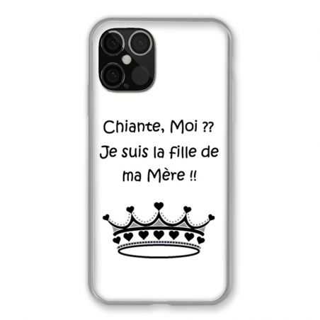 Coque Pour Iphone 12 / 12 Pro Humour Moi Chiante