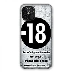 Coque Pour Iphone 12 / 12 Pro Humour 18 Ans