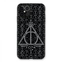Coque Pour Iphone 12 / 12 Pro WB License Harry Potter Triangle Noir