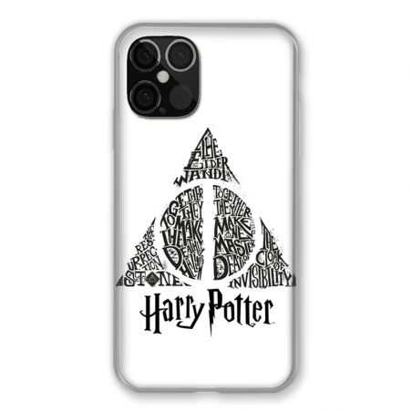 Coque Pour Iphone 12 / 12 Pro WB License Harry Potter Triangle Blanc