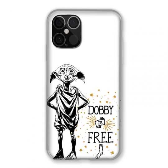 Coque Pour Iphone 12 / 12 Pro WB License Harry Potter Dobby Free B