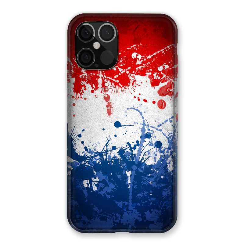 Coque Pour Iphone 12 / 12 Pro France Eclaboussure