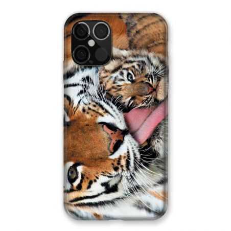 Coque Pour Iphone 12 / 12 Pro Bebe Tigre