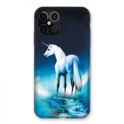 Coque Pour Iphone 12 / 12 Pro Licorne Lune
