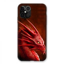 Coque Pour Iphone 12 / 12 Pro Dragon Rouge