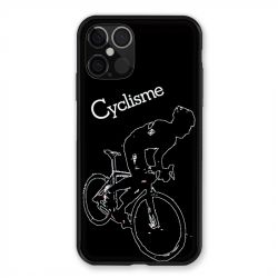 Coque Pour Iphone 12 / 12 Pro Cyclisme Ombre Blanche