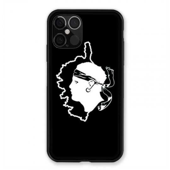 Coque Pour Iphone 12 / 12 Pro Corse Noir