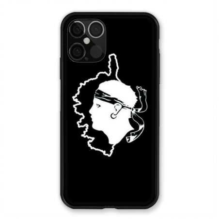 Coque Pour Iphone 12 / 12 Pro Corse Noir
