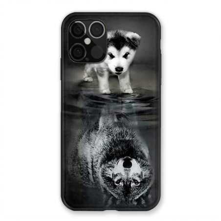 Coque Pour Iphone 12 / 12 Pro Chien Reflet
