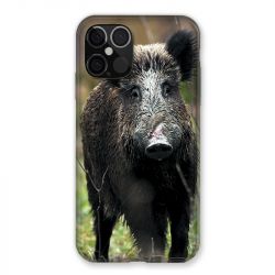 Coque Pour Iphone 12 / 12 Pro Chasse Sanglier bois