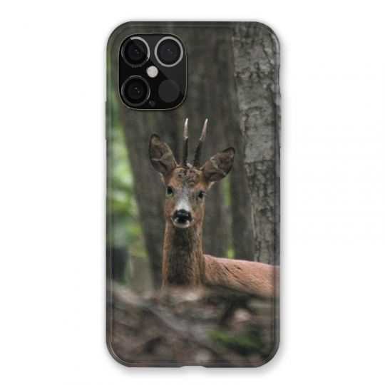 Coque Pour Iphone 12 / 12 Pro Chasse Chevreuil Bois