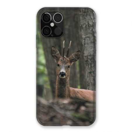 Coque Pour Iphone 12 / 12 Pro Chasse Chevreuil Bois