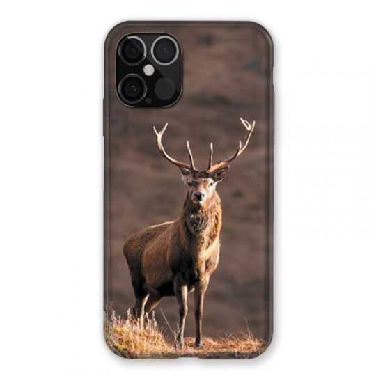 Coque Pour Iphone 12 / 12 Pro Chasse Chevreuil Blanc