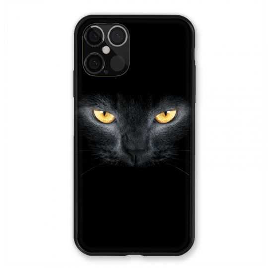 Coque Pour Iphone 12 / 12 Pro Chat Noir