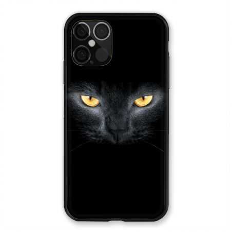 Coque Pour Iphone 12 / 12 Pro Chat Noir