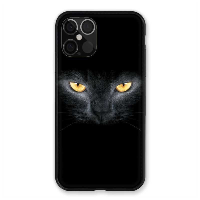 Coque Pour Iphone 12 / 12 Pro Chat Noir