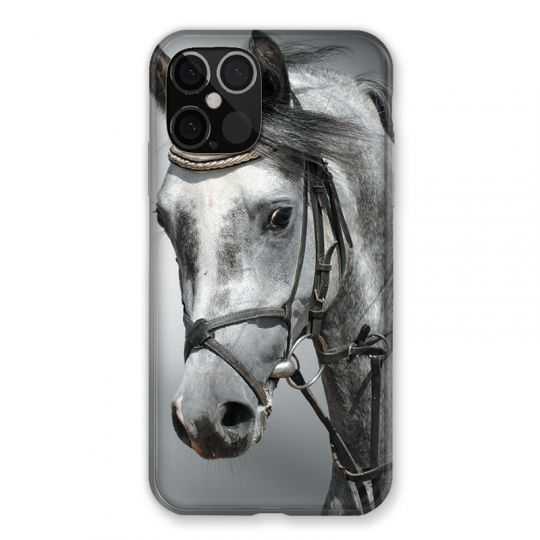 Coque Pour Iphone 12 / 12 Pro Cheval Blanc