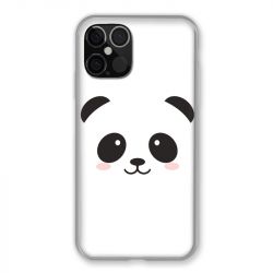 Coque Pour Iphone 12 / 12 Pro Panda Blanc