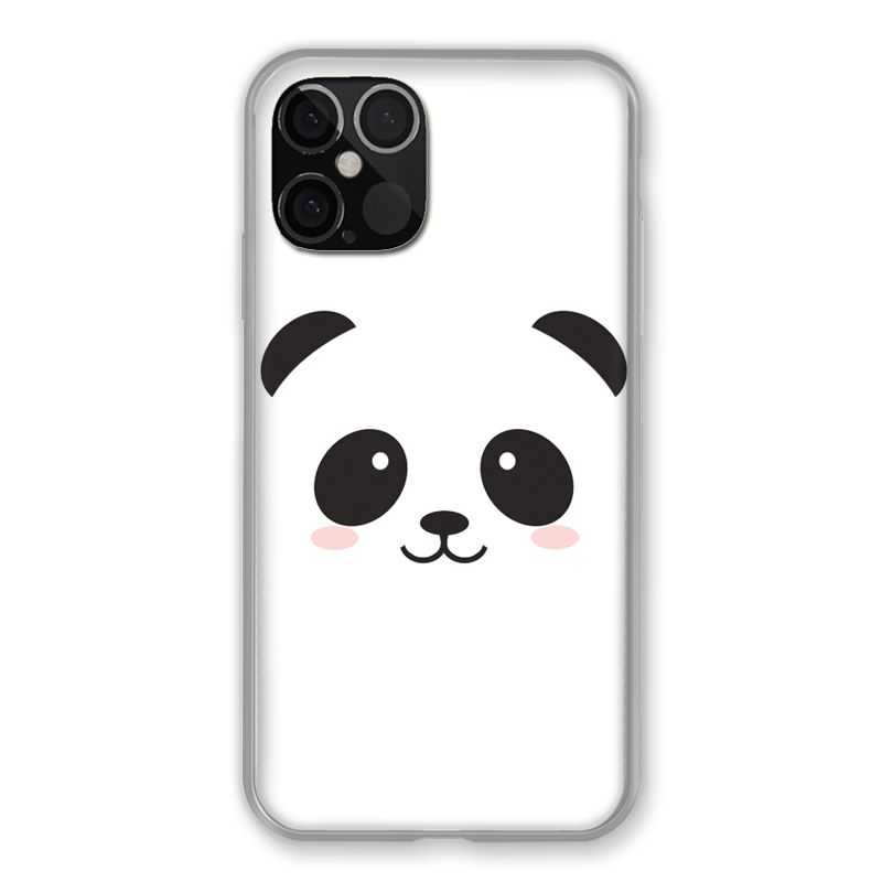Coque Pour Iphone 12 / 12 Pro Panda Blanc