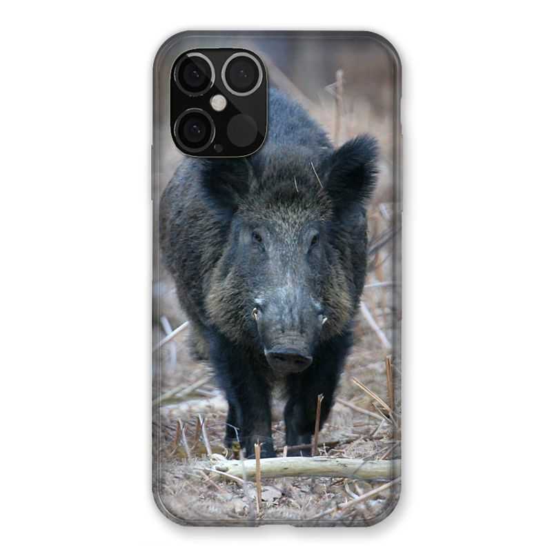 Coque Pour Iphone 12 / 12 Pro Sanglier Pin
