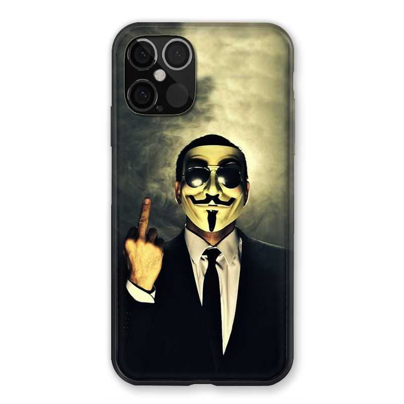 Coque Pour Iphone 12 / 12 Pro Anonymous Doigt