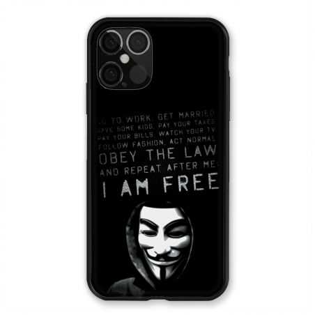 Coque Pour Iphone 12 / 12 Pro Anonymous I am free