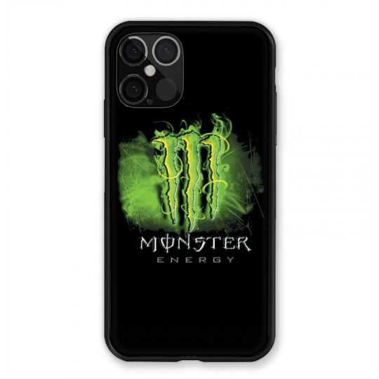 Coque Pour Iphone 12 / 12 Pro Monster Energy Vert