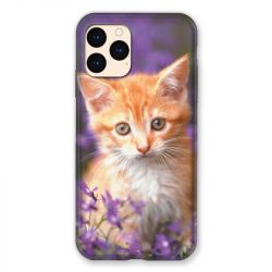 Coque Pour Iphone Iphone 12 Mini Chat Violet
