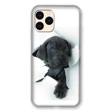 Coque Pour Iphone Iphone 12 Mini Chien Noir