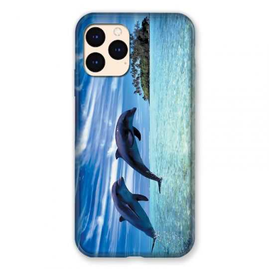 Coque Pour Iphone Iphone 12 Mini Dauphin Ile
