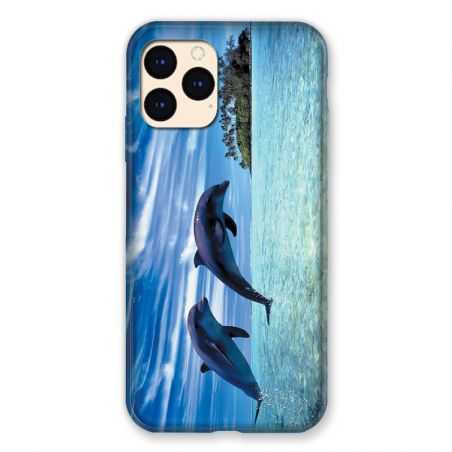 Coque Pour Iphone Iphone 12 Mini Dauphin Ile