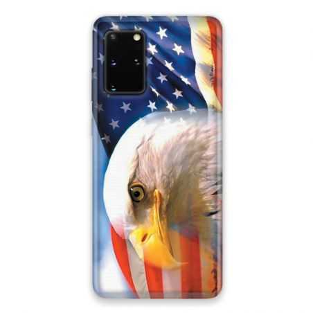Coque pour Samsung Galaxy S20 Amerique USA Aigle