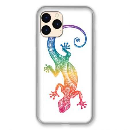 Coque Pour Iphone Iphone 12 Mini Animaux Maori Salamandre Color