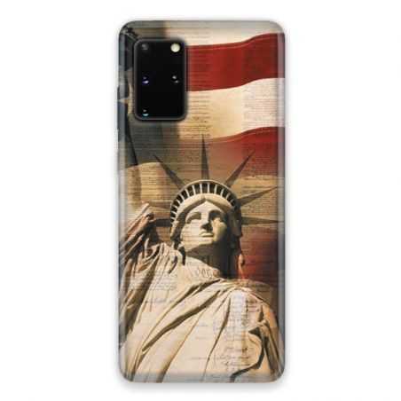 Coque pour Samsung Galaxy S20 Amerique USA Statue liberté