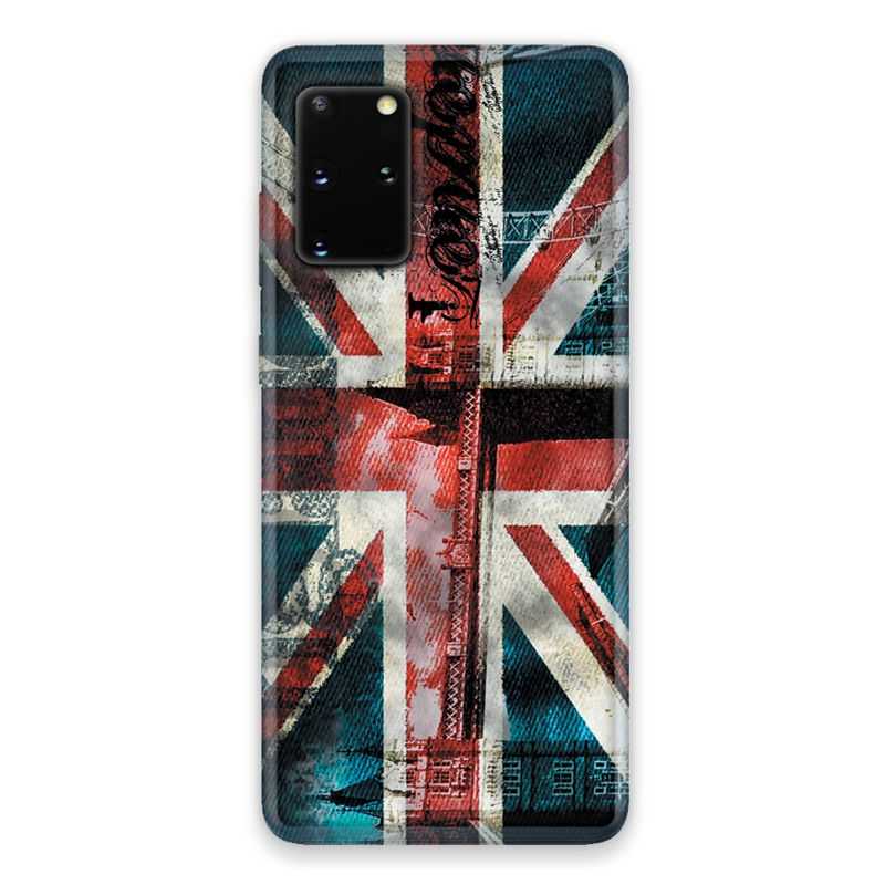 Coque pour Samsung Galaxy S20 Angleterre UK Jean's