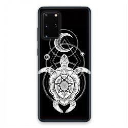 Coque pour Samsung Galaxy S20 Animaux Maori Tortue noir