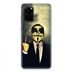 Coque pour Samsung Galaxy S20 Anonymous doigt
