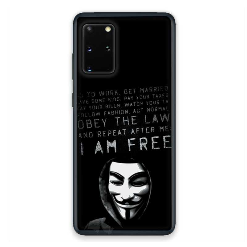 Coque pour Samsung Galaxy S20 Anonymous I am free