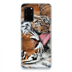 Coque pour Samsung Galaxy S20 bebe tigre