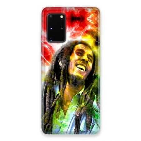 Coque pour Samsung Galaxy S20 Bob Marley Color