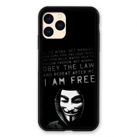 Coque Pour Iphone Iphone 12 Mini Anonymous I am free