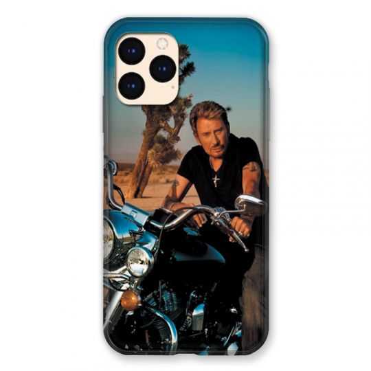 Coque Pour Iphone Iphone 12 Mini Johnny Hallyday Moto